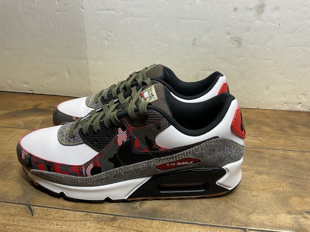Nike Air Max 90 SE Remix Pack 2020 DB1967-100 Camo Low Top Lace-Up SZ 10 No Box